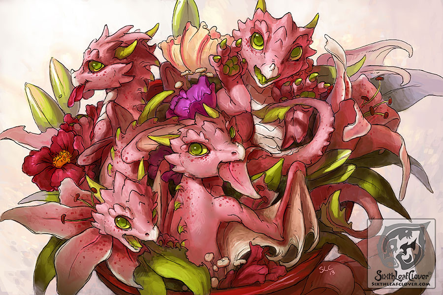 Flower Dragon Bouquet