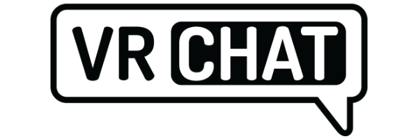 Logo of VR Chat Virtual Reality Community.